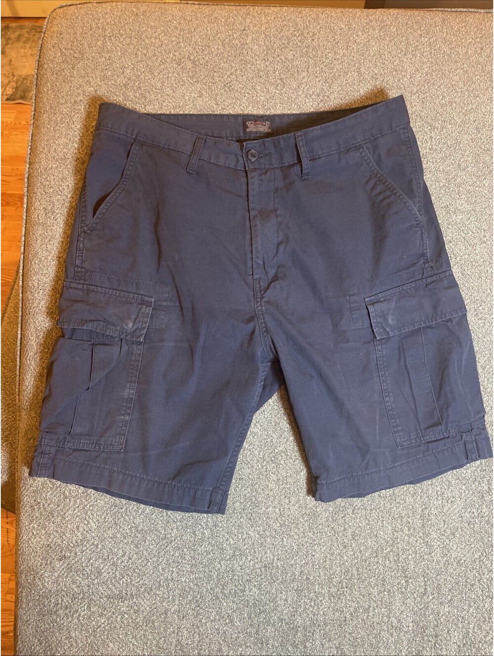 Levi’s Strauss & Co Men’s Casual Cargo Shorts Size 36 Blue